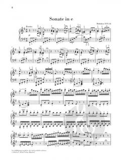 Klaviersonate e-moll Hob. XVI:34 von Joseph Haydn im Alle Noten Shop kaufen