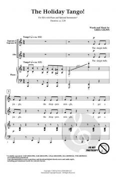 The Holiday Tango! von Greg Gilpin (Download) 