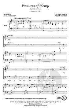 Pastures of Plenty von Woody Guthrie (Download) 