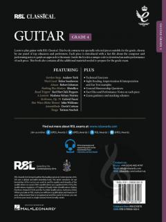 RSL Classical Guitar Grade 4 (2022) 