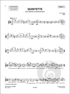 Quintette von Eric Tanguy 