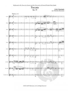 Toccata, Op. 39 von Cécile Chaminade 