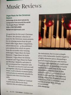 Organ Music for the Christmas Season 