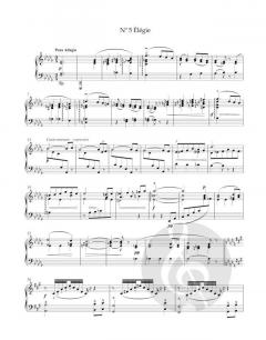 6 Études pour la main gauche seule op. 135 R 54 von Camille Saint-Saëns (Download) 
