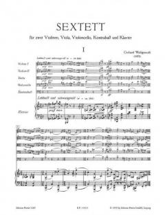 Sextett von Gerhard Wohlgemuth 