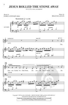 Jesus Rolled the Stone Away von Brad Nix (Download) 
