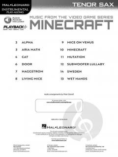 Minecraft: Tenor Sax Play-Along im Alle Noten Shop kaufen