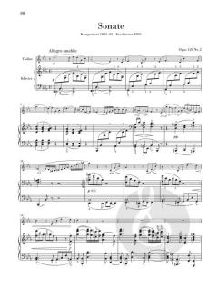 Sonaten op. 120 für Klarinette und Klavier von Johannes Brahms 