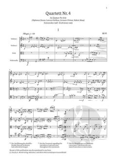 Streichquartett Nr. 4 von Béla Bartók im Alle Noten Shop kaufen
