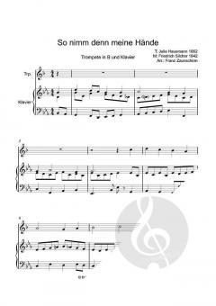 So nimm denn meine Hände von Friedrich Silcher (Download) 