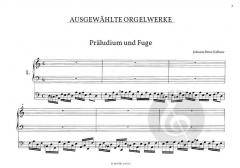 4 größere Orgelwerke von Johann Peter Kellner im Alle Noten Shop kaufen