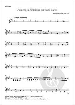 Quartetto n. 10 in fa# minore von Saverio Mercadante 