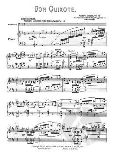 Don Quixote op. 35 von Richard Strauss 
