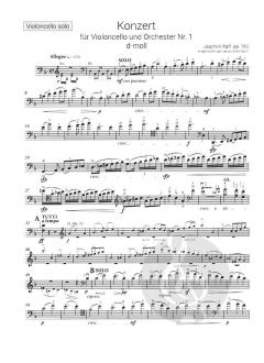 Konzert Nr. 1 d-moll op. 193 von Joseph Joachim Raff 