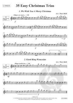 35 Easy Christmas Trios (Download) 