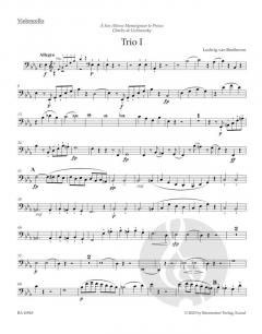 Trios op. 1 von Ludwig van Beethoven (Download) 