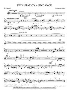 Incantation And Dance (John Barnes Chance) 