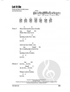 The Beatles Guitar Chord Fake Book 