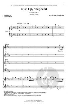 Rise Up Shepherd, and Follow von Kile Smith (Download) 