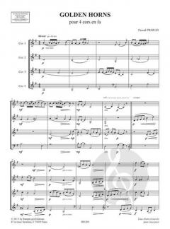 Golden horns von Pascal Proust 