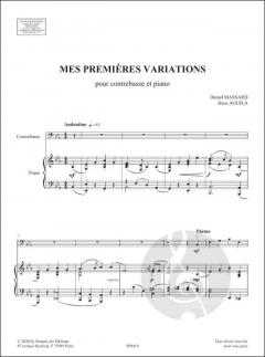 Mes Premieres Variations von Daniel Massard 