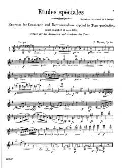 75 Melodious And Progressive Studies Op. 36 Book 1 von Jacques-Féréol Mazas 