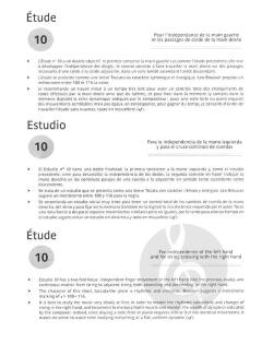 Études simples - Estudios sencillos 