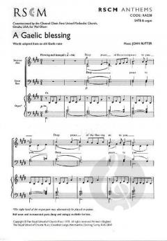A Gaelic blessing von John Rutter 