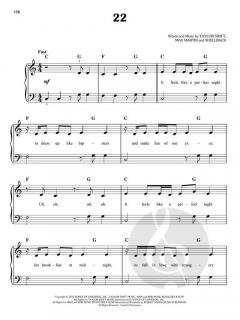 Taylor Swift Easy Piano Anthology - 2nd Edition 