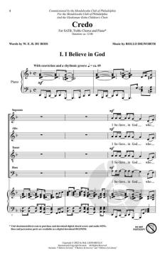 Credo von Rollo Dilworth (Download) 