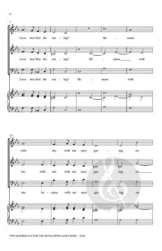 Two Madrigals For The Developing SAB Choir von Thomas Morley (Download) 