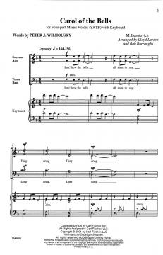 Carol Of The Bells (Peter J. Wilhousky) 
