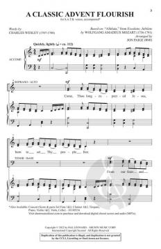 A Classic Advent Flourish von Wolfgang Amadeus Mozart (Download) 