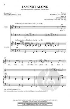 I Am Not Alone von Karen Crane (Download) 