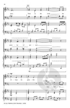 In All Things, Give Thanks von Victor C. Johnson (Download) 