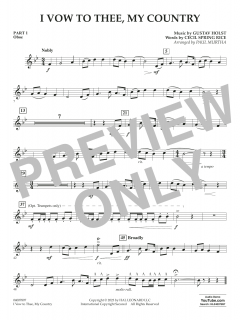I Vow To Thee, My Country von Gustav Holst 
