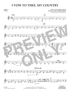 I Vow To Thee, My Country von Gustav Holst 