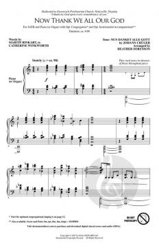 Now Thank We All Our God von Johann Crüger (Download) 
