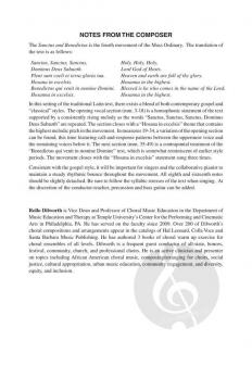 Sanctus and Benedictus von Rollo Dilworth (Download) 