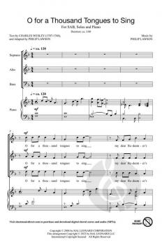 O For a Thousand Tongues to Sing von Philip Lawson (Download) 