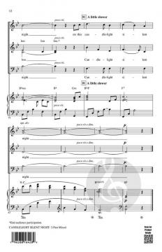 Candlelight Silent Night von Audrey Snyder (Download) 