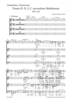Matthäus-Passion BWV 244 