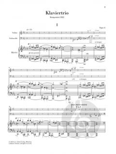 Klaviertrio op. 6 von Evgeny Kissin 