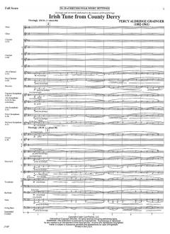 Irish Tune from County Derry von Percy Aldridge Grainger 