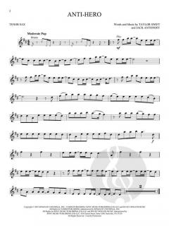 11 Top Hits for Tenor Sax im Alle Noten Shop kaufen