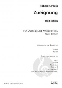 Zueignung von Richard Strauss 