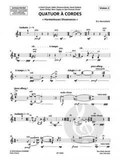 Harmonieuses Dissonances von Eric Montalbetti 