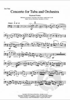 Concerto für Tuba und Orchester im Alle Noten Shop kaufen