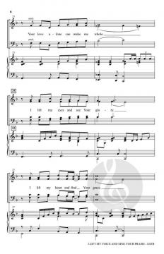 I Lift My Voice and Sing Your Praise von Joseph M. Martin (Download) 