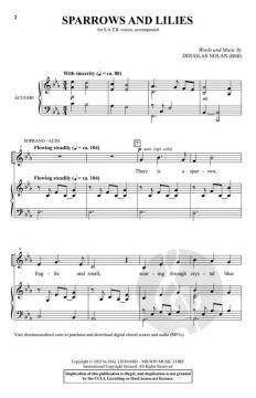 Sparrows and Lilies von Douglas Nolan (Download) 